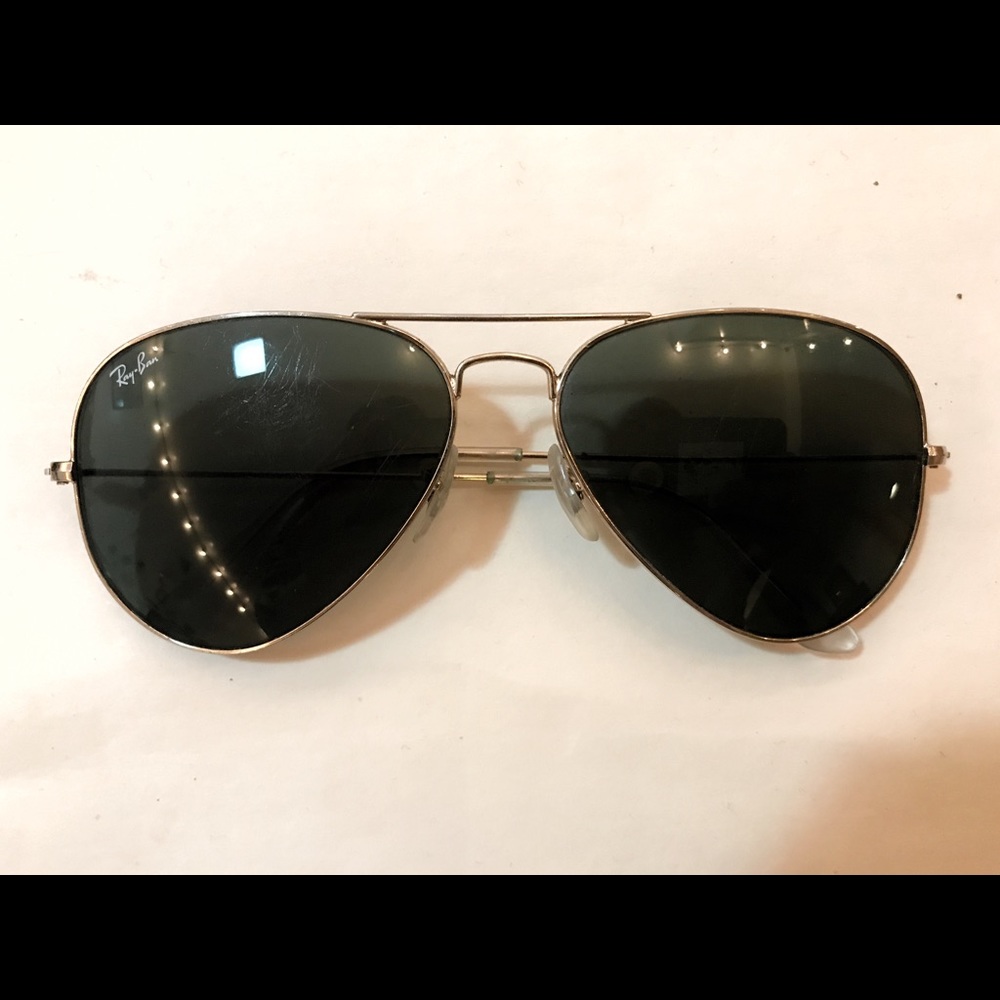 Ray-Man gold rim Aviator sunglasses
